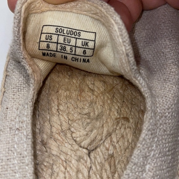 Soludos x Jason Poland Collab Wink Espadrilles - Picture 7 of 7